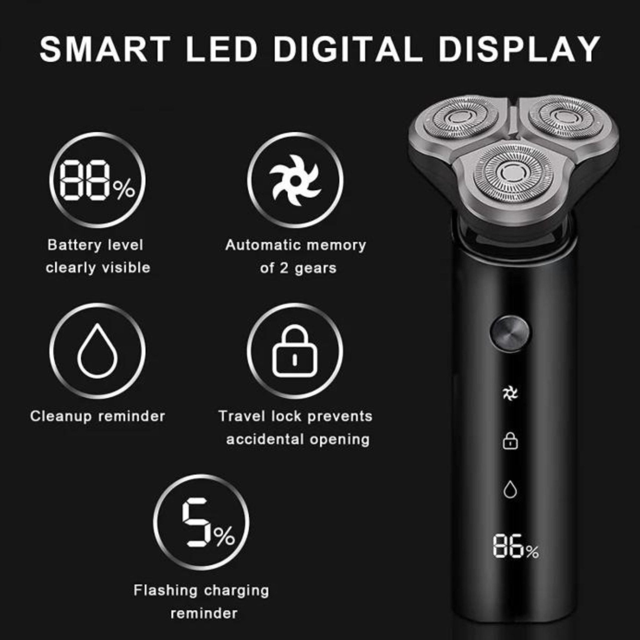 Xiaomi Mi Electric Shaver S500 -Black