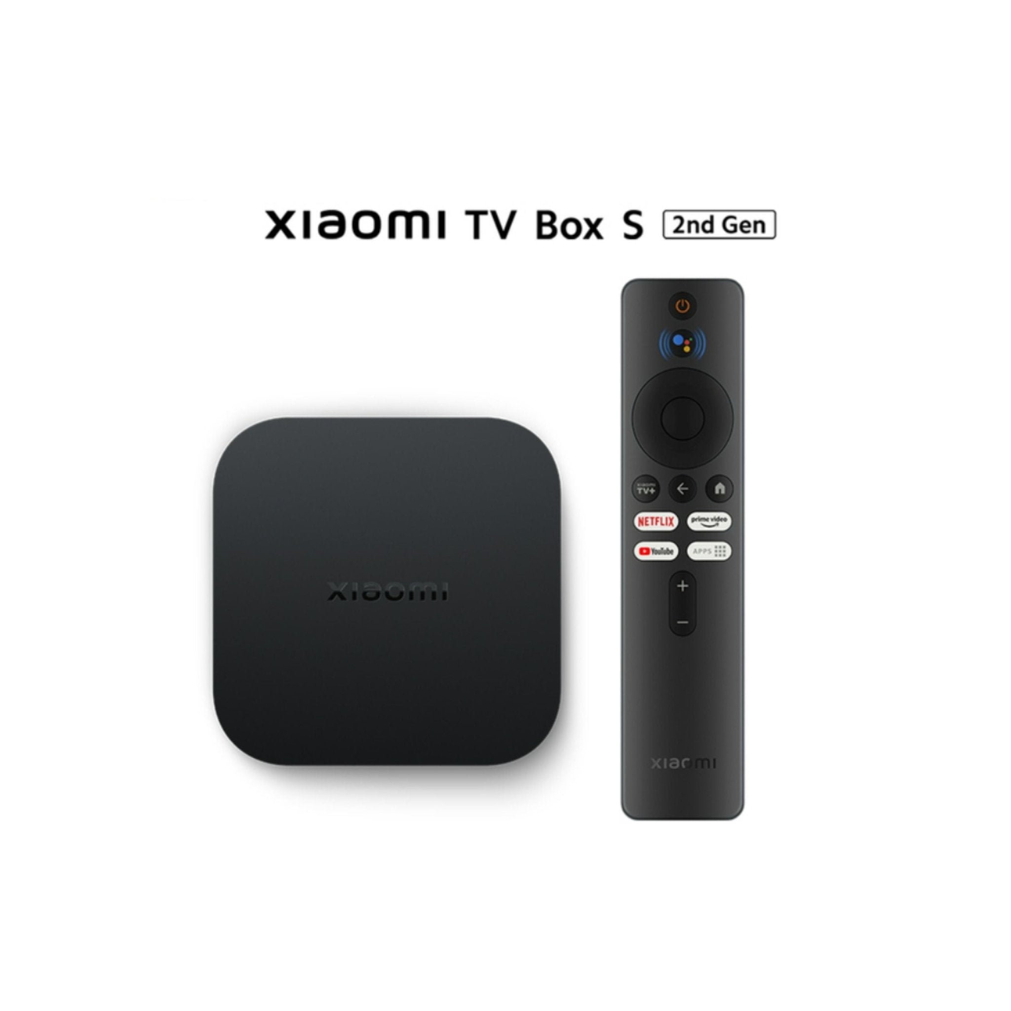 Xiaomi TV Box S Android 2nd Gen 4K Ultra HD MDZ-28-AA - 2 - Black ( 1 Year Plan )
