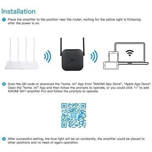 Xiaomi Wi-Fi Range Extender Pro 300Mbps - Black