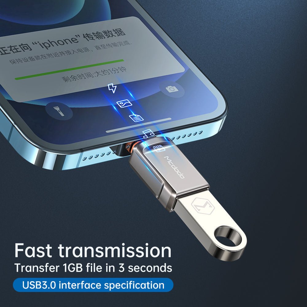 Yesido Lightning OTG USB 3.0 Supper Fast Data Transmission GS14