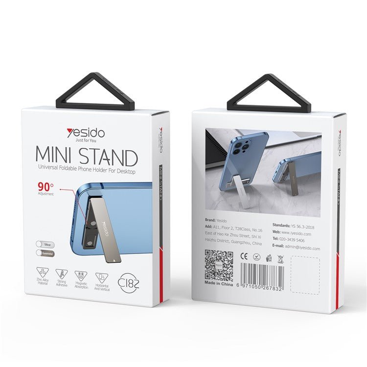 Yesido Mini Stand Universal foldable Holder C182 - Grey