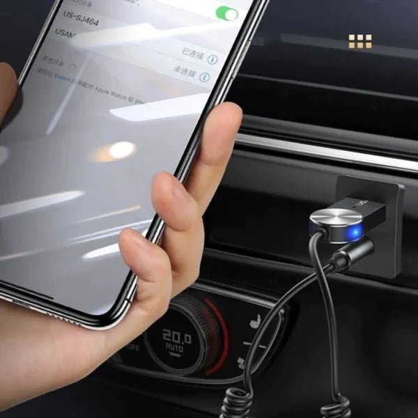 Yesido Wireless Adapter BT Car Audio Receiver YAU24 - Black