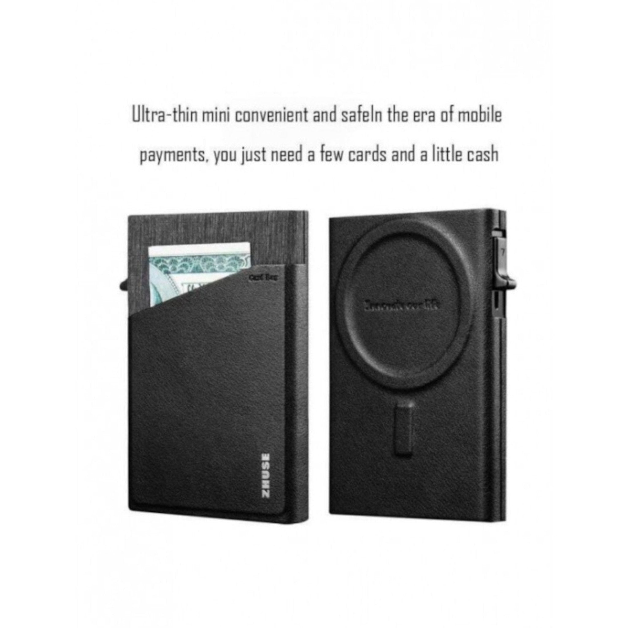 Zhuse Function Card Package Automatically Eject Card - Black