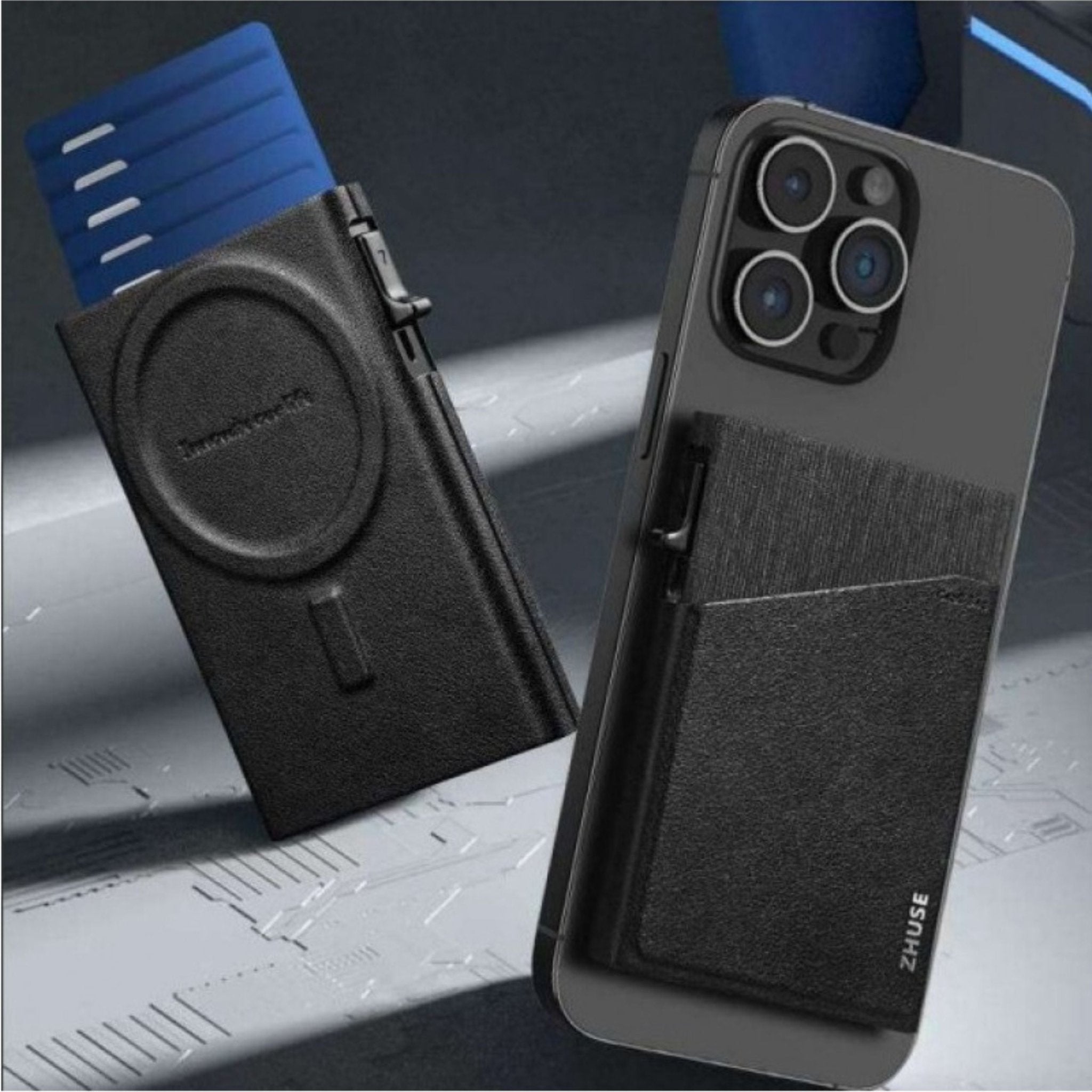 Zhuse Function Card Package Automatically Eject Card - Black