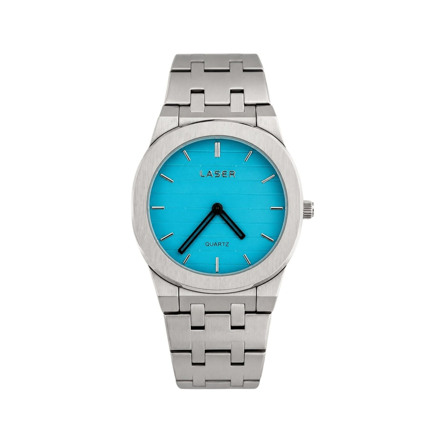 LASER Men's Ultra Thin Watch - Blue - STOORE.AE | ستور الامارات