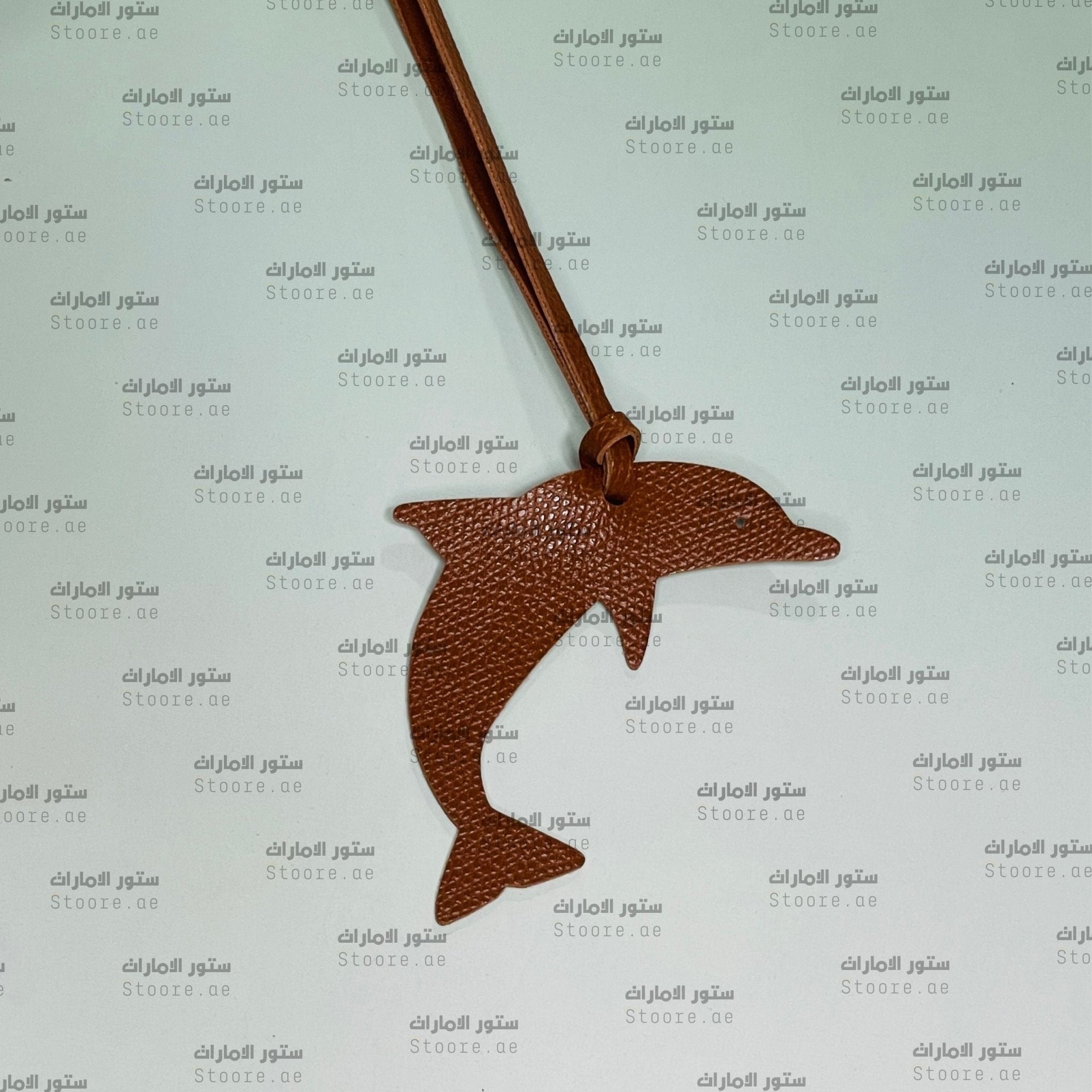 Leather Charm Dolphin - 1 - STOORE.AE | ستور الامارات