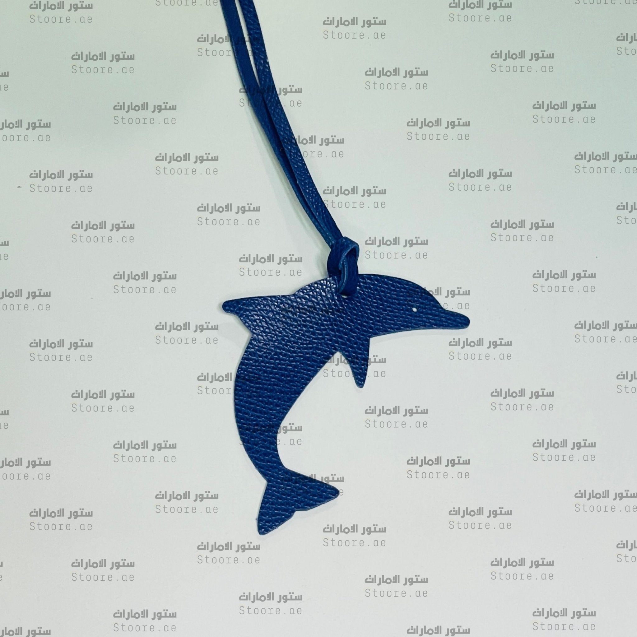 Leather Charm Dolphin - 2 - STOORE.AE | ستور الامارات