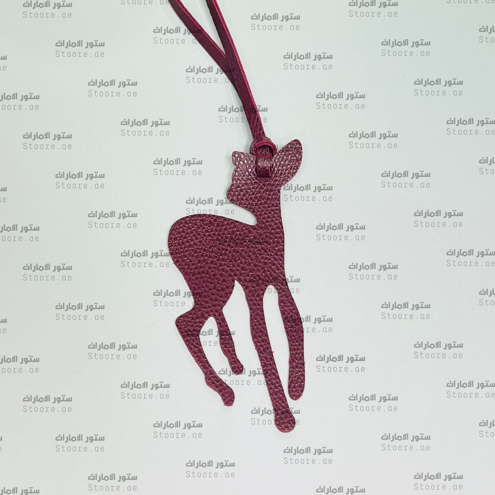 Leather Charm Gazelle - 13 - STOORE.AE | ستور الامارات