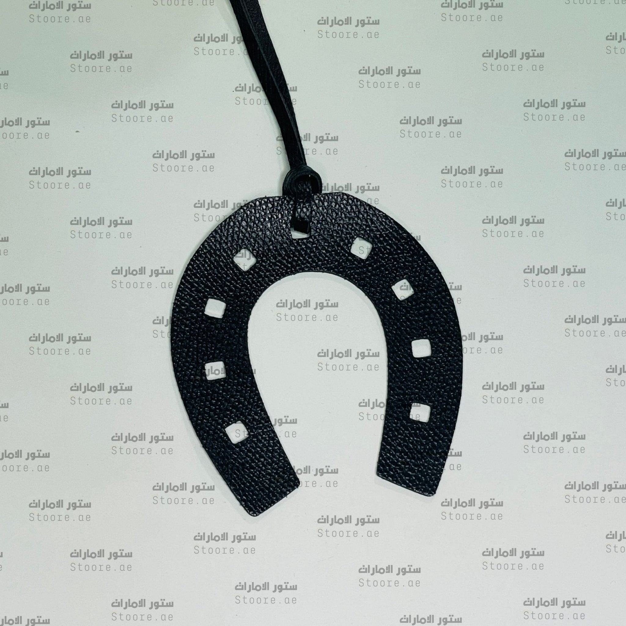 Leather Charm Horseshoe - STOORE.AE | ستور الامارات
