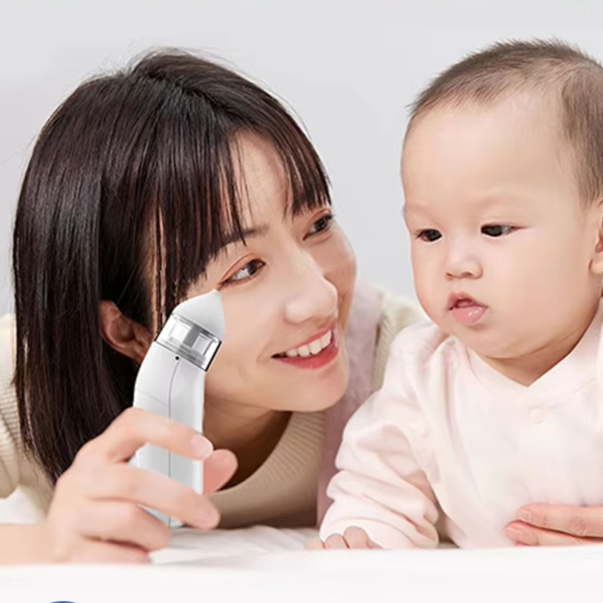 VAPO Electric Nasal Aspirator - White - STOORE.AE | ستور الامارات