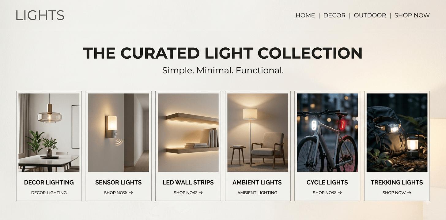 Lighting & Flashlights - STOORE.AE | ستور الامارات