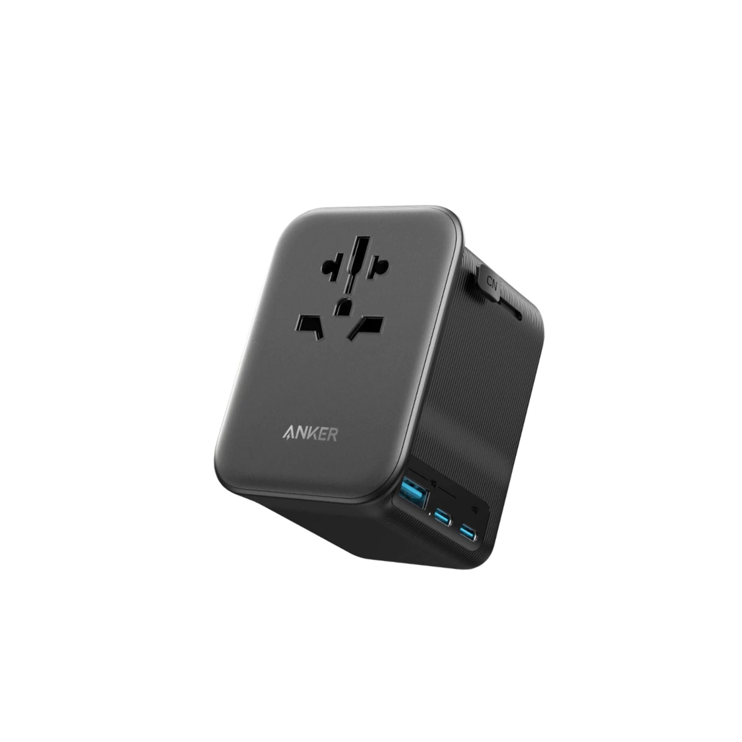 Anker 65W Multi-Port Travel Charger with 2 USB Ports and 2 Type-C Ports - Black