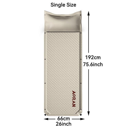 AORAN Automatic Inflatable Water-Proof Sleeping Mattress - Khaki