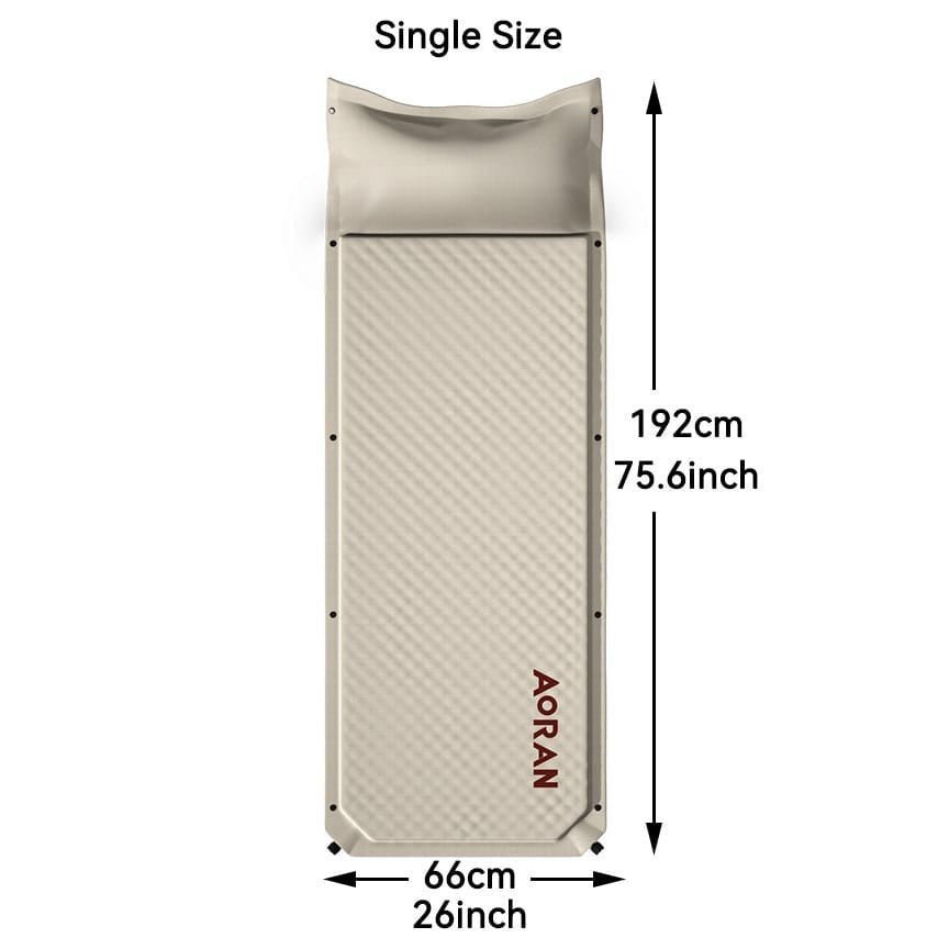 AORAN Automatic Inflatable Water-Proof Sleeping Mattress - Khaki