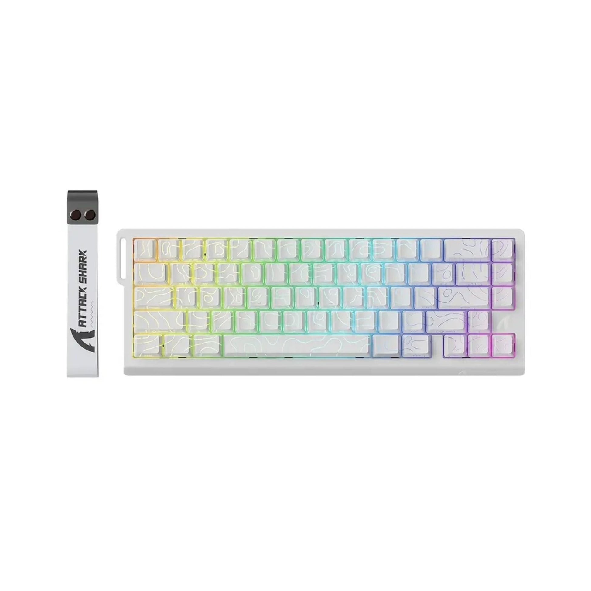 ATTACK SHARK X68 HE Magnetic Gaming Keyboard RGB Light