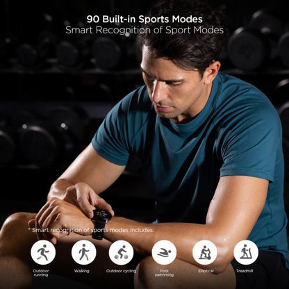 Amazfit GTR2e 47mm Stainless Steel - Black