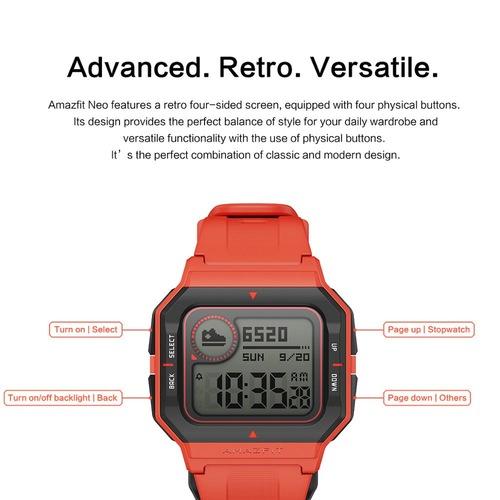 Amazfit best sale neo orange