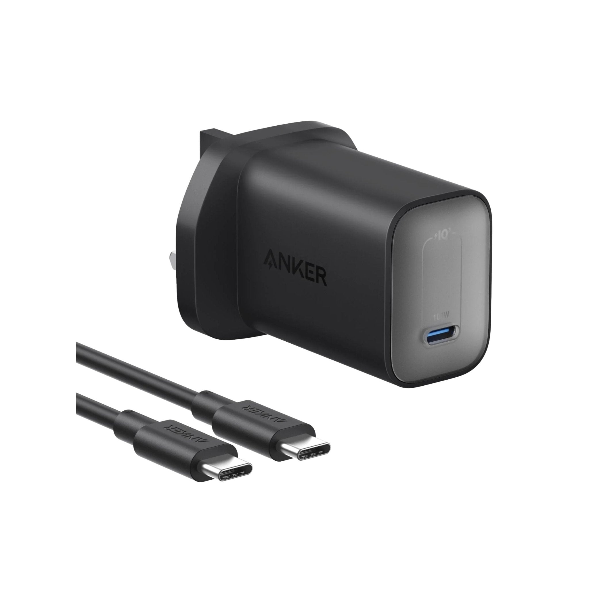 Anker 100W Nano Charge with USB-C Cable 240W 6ft - Black