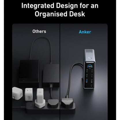 Anker 14-in-1 Highly Integrated Workstation Dock 4K 10Gbps 160W - Black