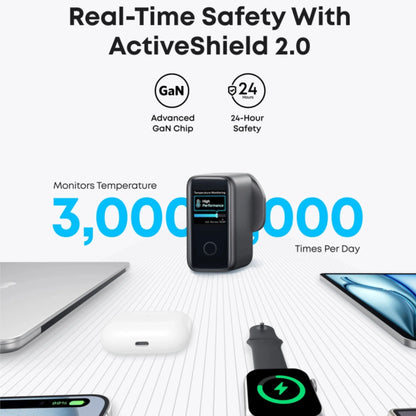 Anker 140W 3-Port Type-C Wall Charger with USB-C to Type-C Cable