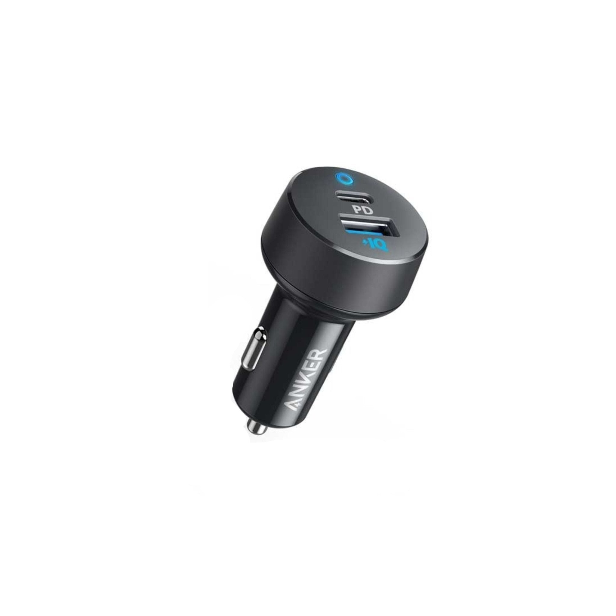 Anker 35W PD Dual-Port Fast Car Charger - Black