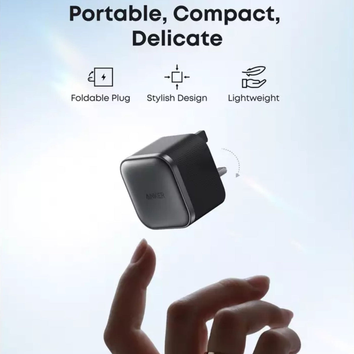 Anker 45W USB-C Nano Charger - Black