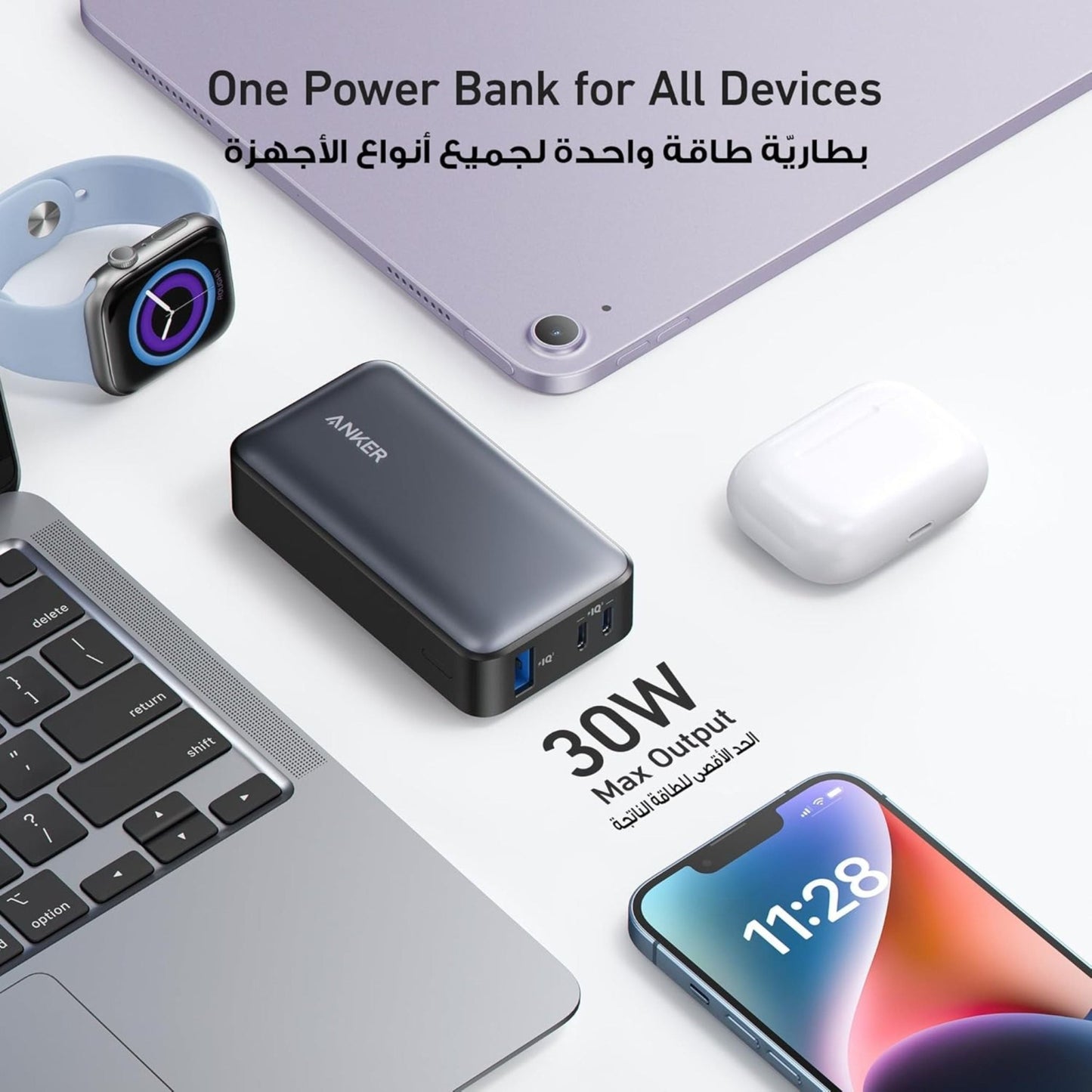 Anker 533 Power Bank Power Core 30W 10000 mAh - Black