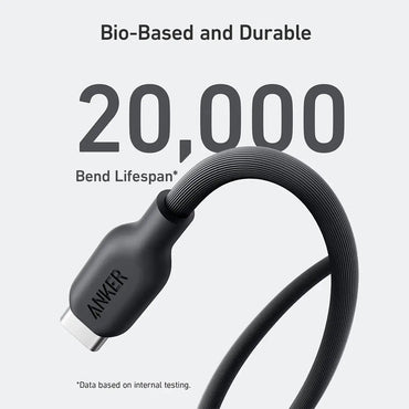 Anker 542 USB-C to Lightning Cable (Bio-Based) 1.8m -Black