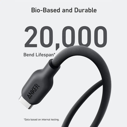 Anker 542 USB-C to Lightning Cable (Bio-Based) 1.8m -Black