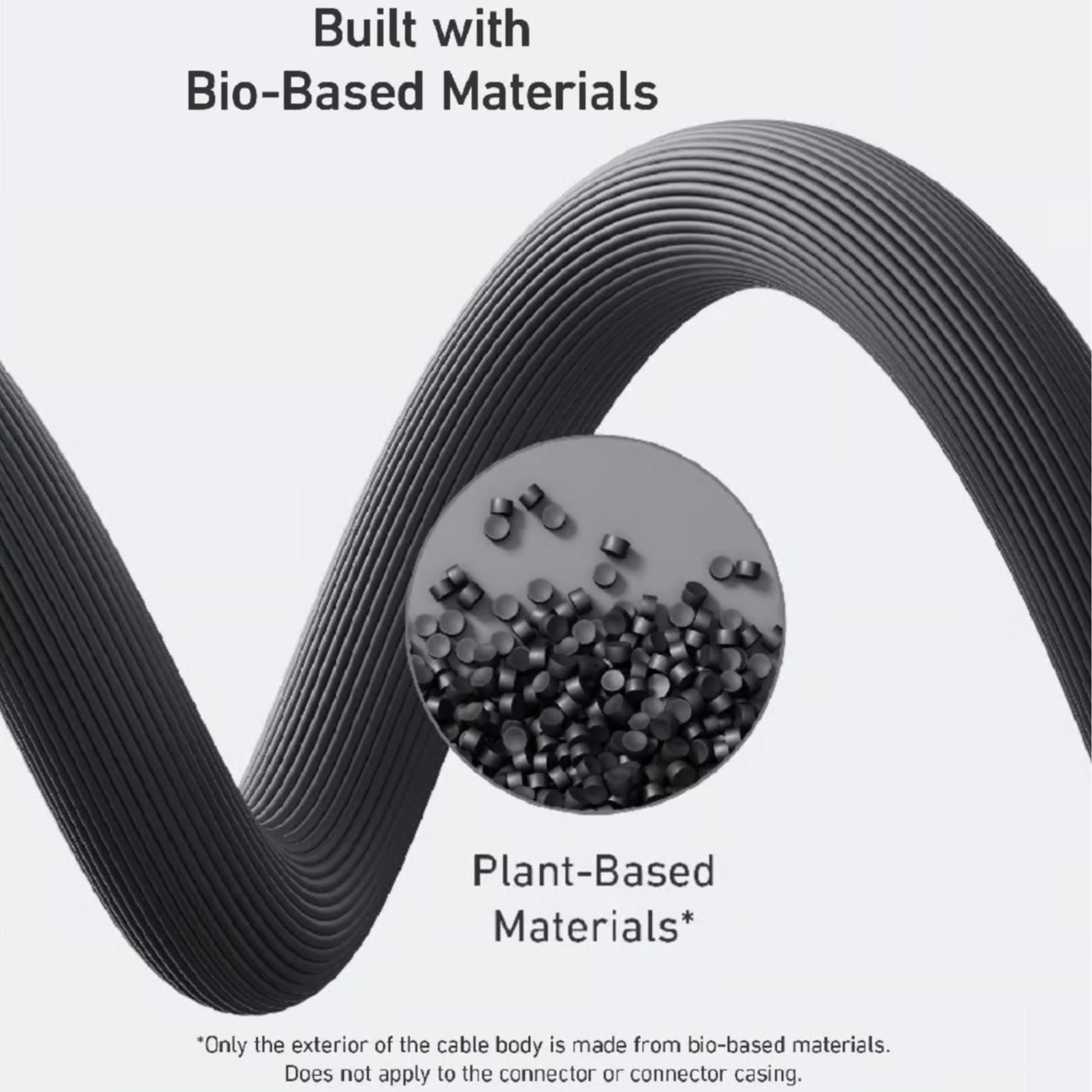 Anker 544 USB-C to USB-C Bio-Based Cable 140W 3ft (0.9M) - Black