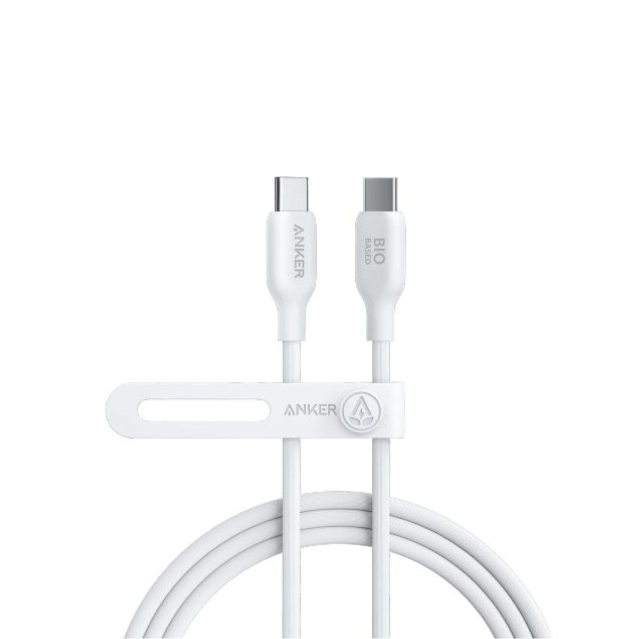 Anker 544 USB-C to USB-C Bio-Based Cable 140W 3ft (0.9M) - White