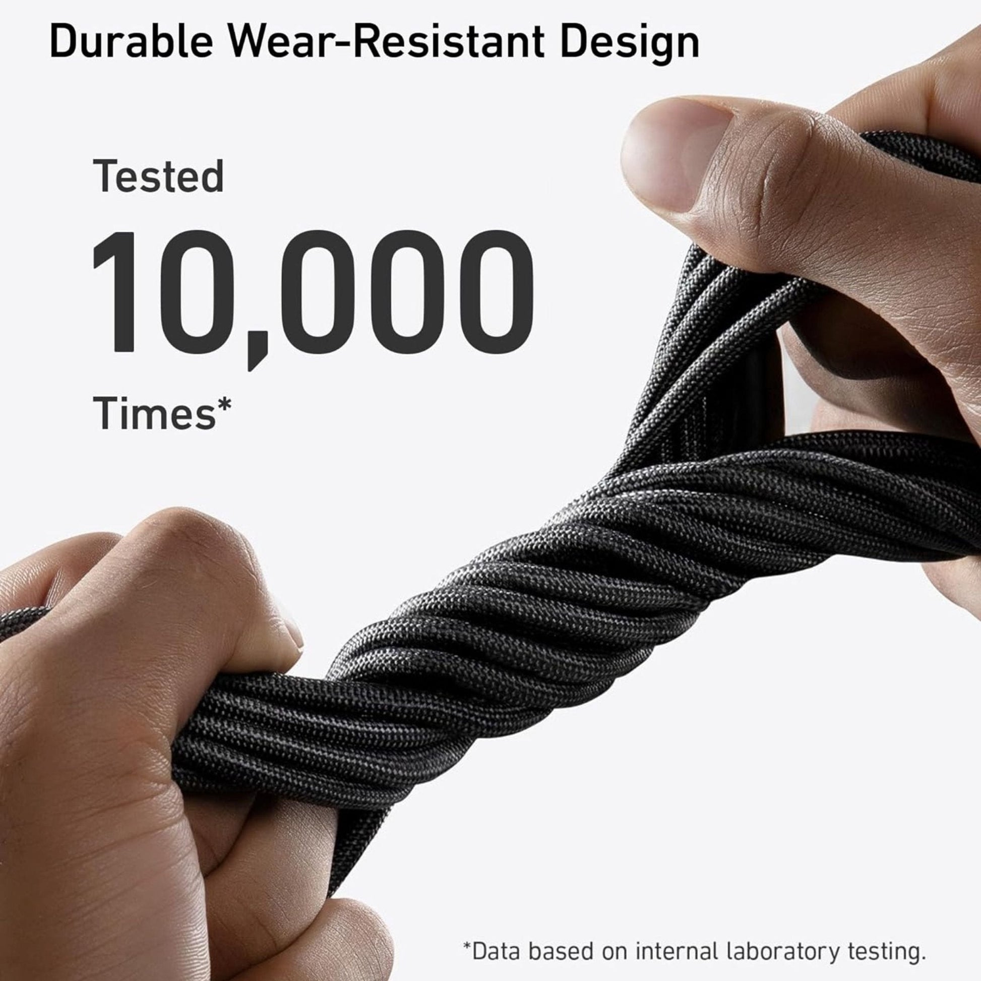 Anker 544 USB-C to USB-C Bio-Braided Cable 240W 6ft (1.8M) - Black