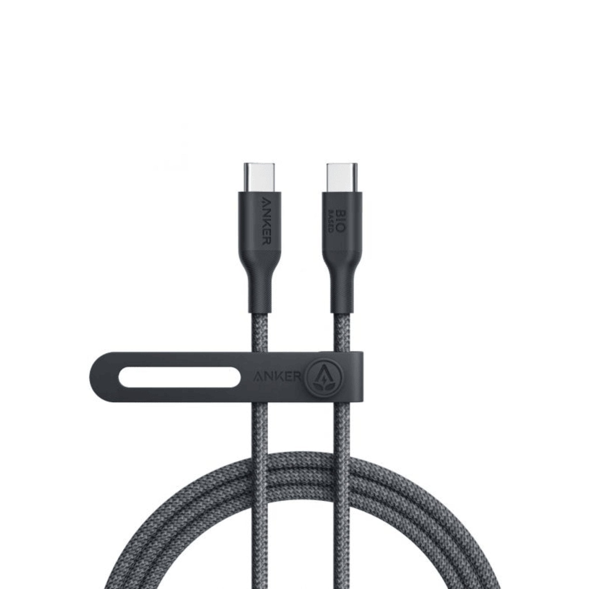 Anker 544 USB-C to USB-C Bio-Braided Cable 240W 6ft (1.8M) - Black