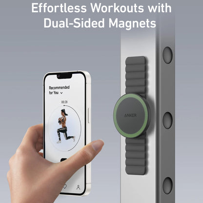 Anker 620 MagGo Phone Grip Dual Side Magnetic Holder For iPhone - Black