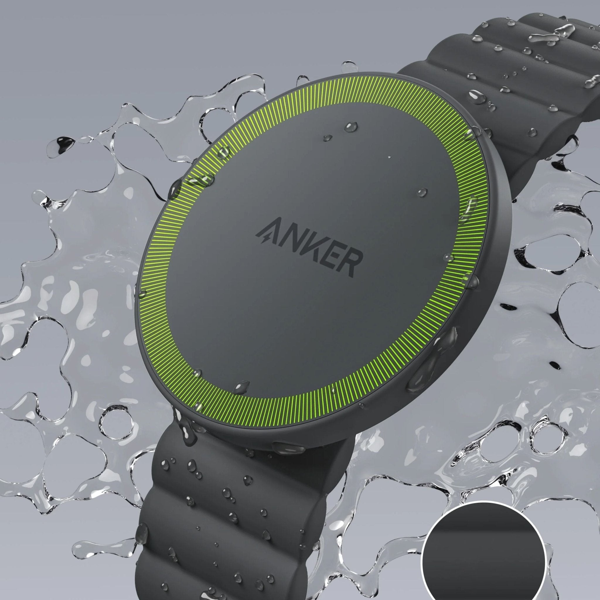 Anker 620 MagGo Phone Grip Dual Side Magnetic Holder For iPhone - Black