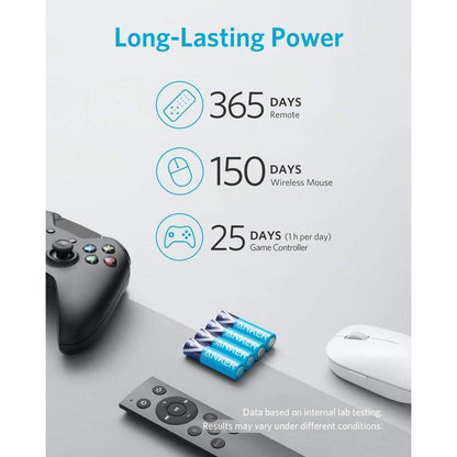 Anker Alkaline Batteries 8 – Pack