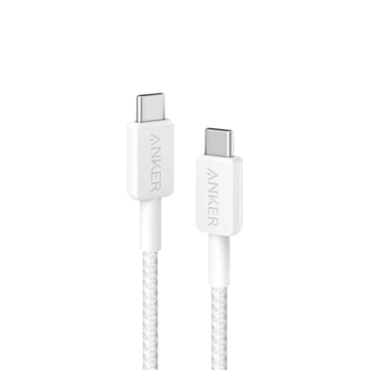 Anker Braided USB-C To USB-C 10' Cable 60W (10ft) - White