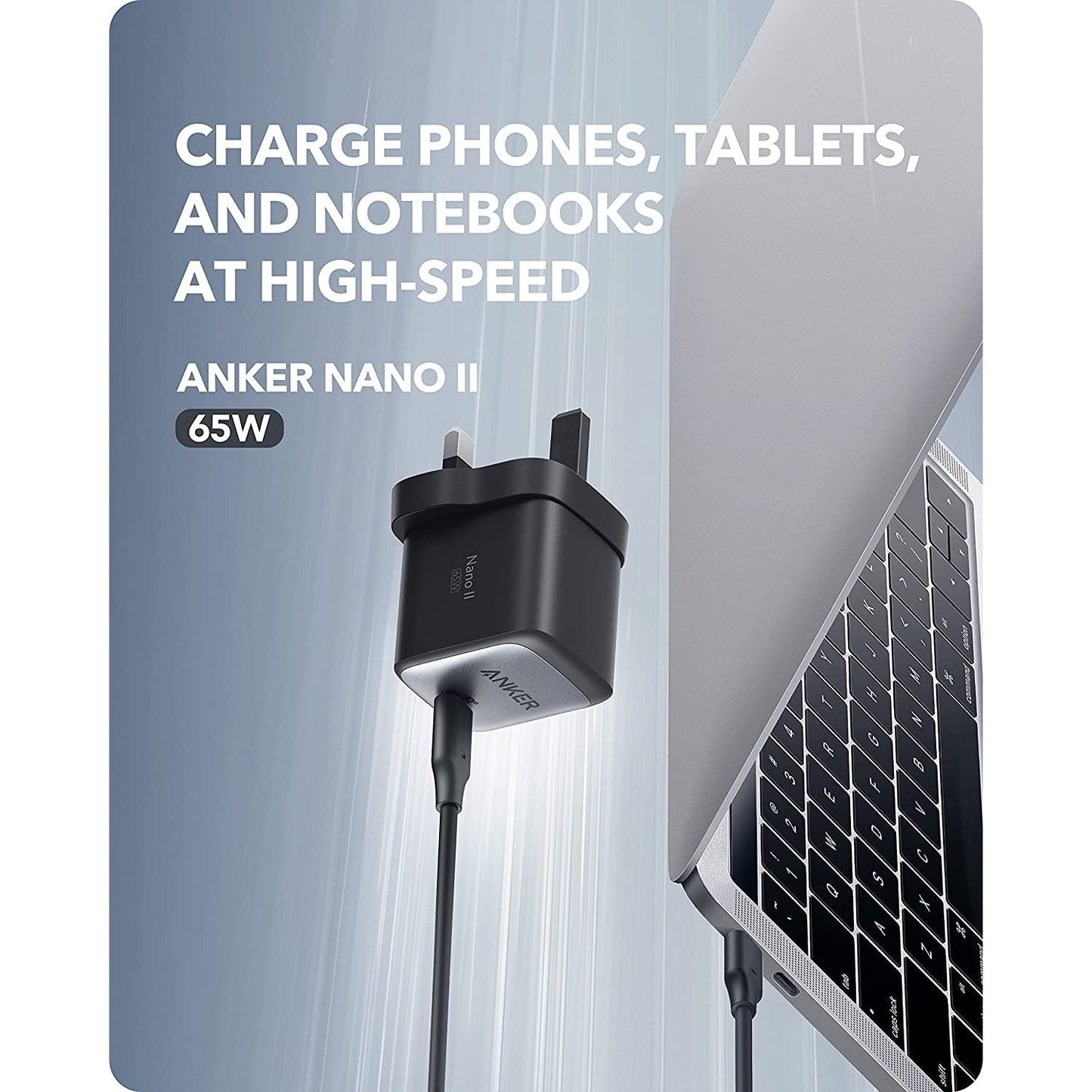 Anker Compact High-Speed Charger Nano II 65w