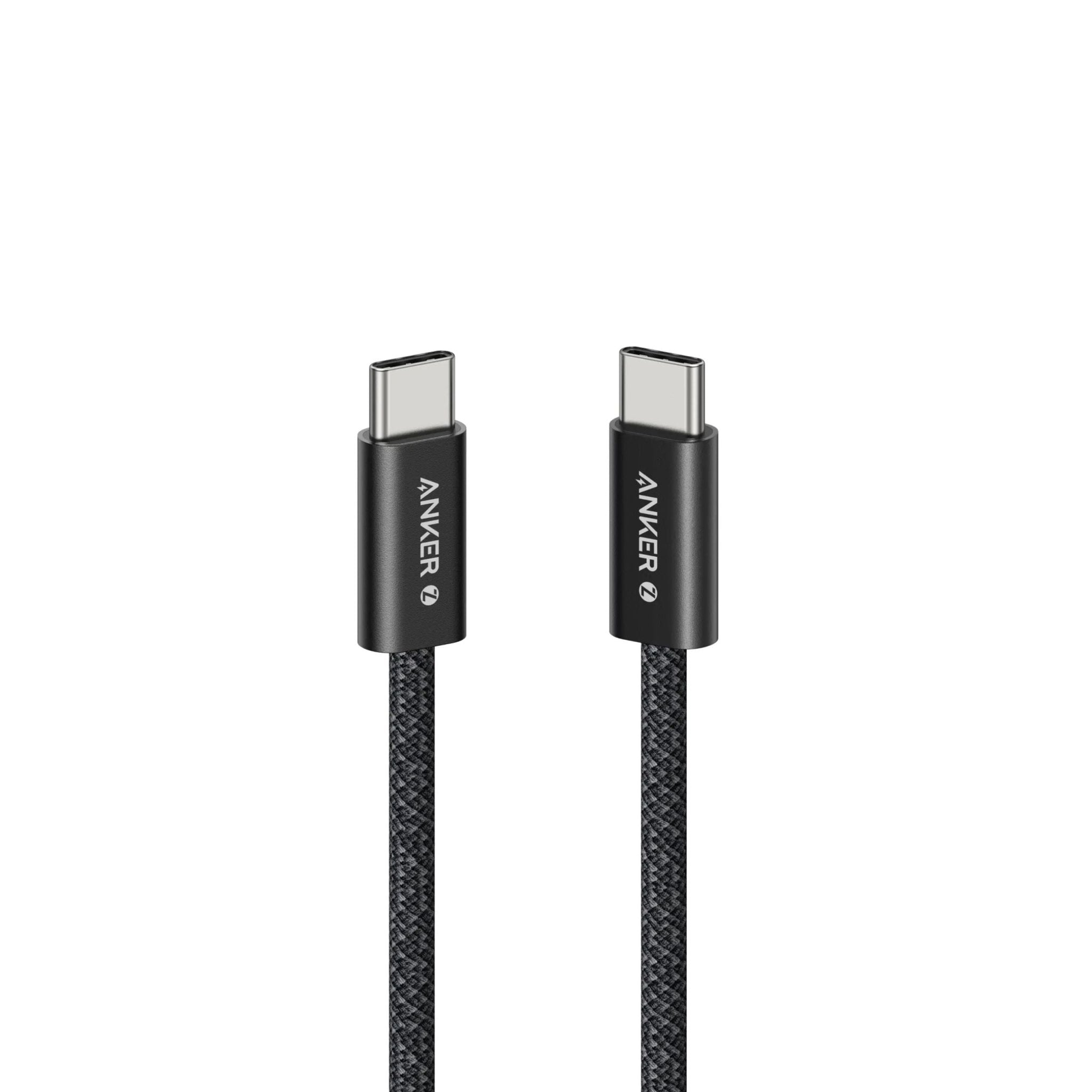 Anker Dirt-Resistant USB-C to USB-C Cable 240W 6ft - Black