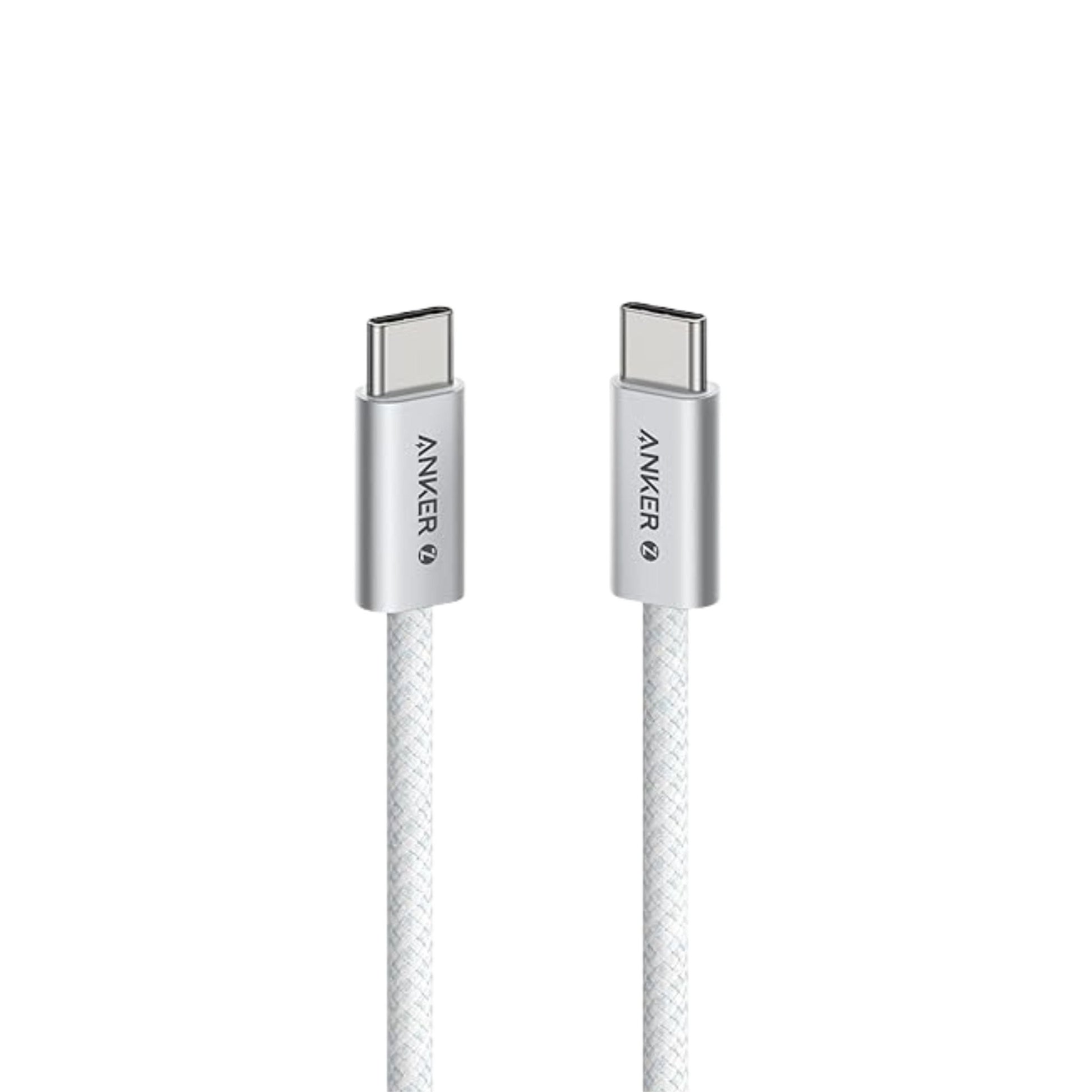Anker Dirt-Resistant USB-C to USB-C Cable 240W 6ft - White