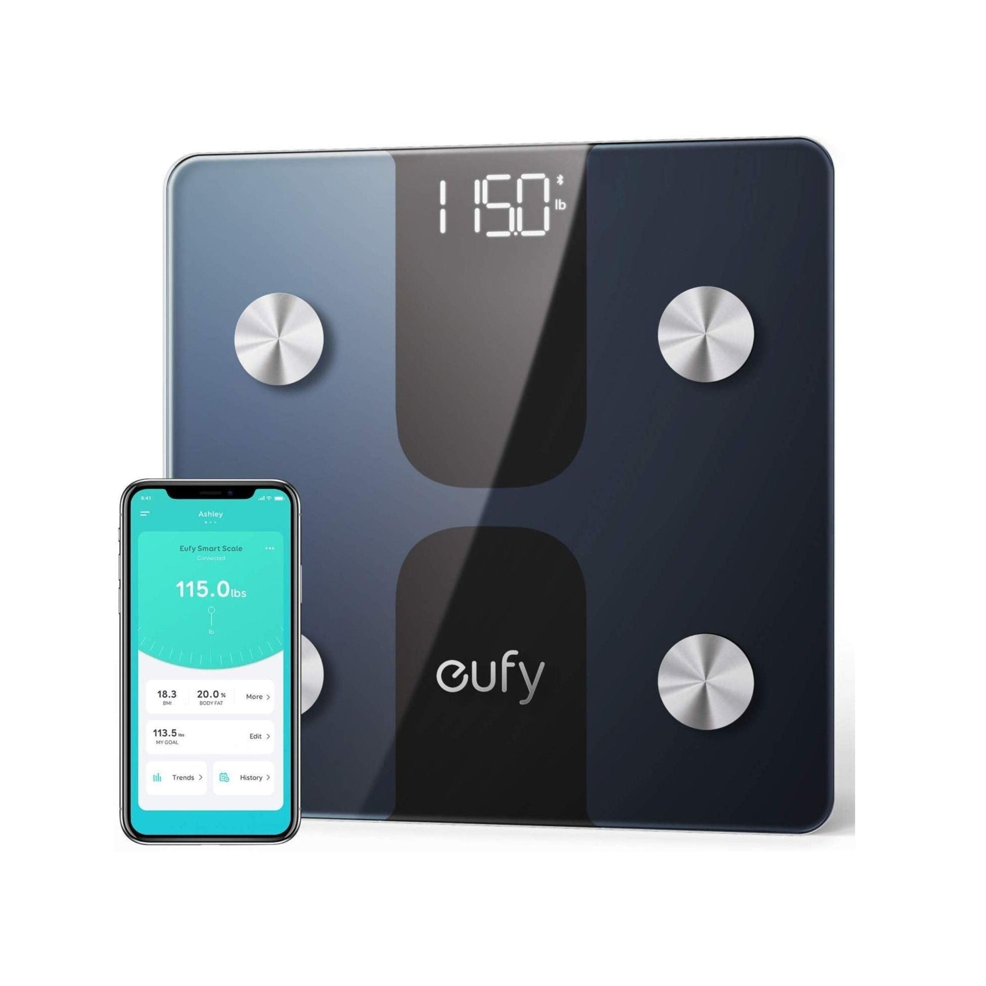Anker Eufy Smart Scale C1 Fitness with Bluetooth - Black