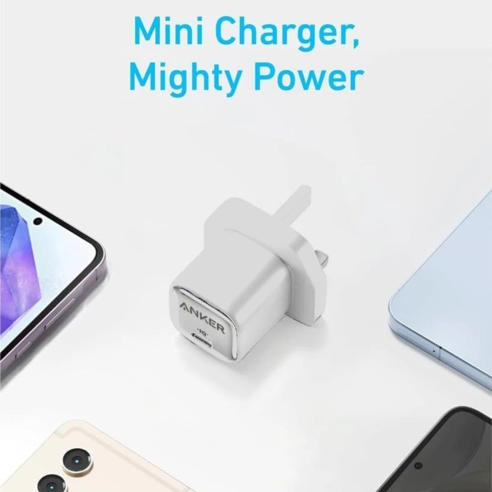 Anker Fast Charger Type - C Port 25W - Black - STOORE.AE | ستور الامارات