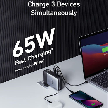 Anker GaN Prime 65W Power Bank 733 10000mAh -Black