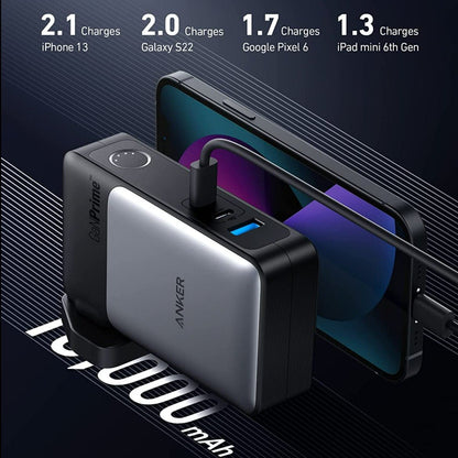 Anker GaN Prime 65W Power Bank 733 10000mAh -Black