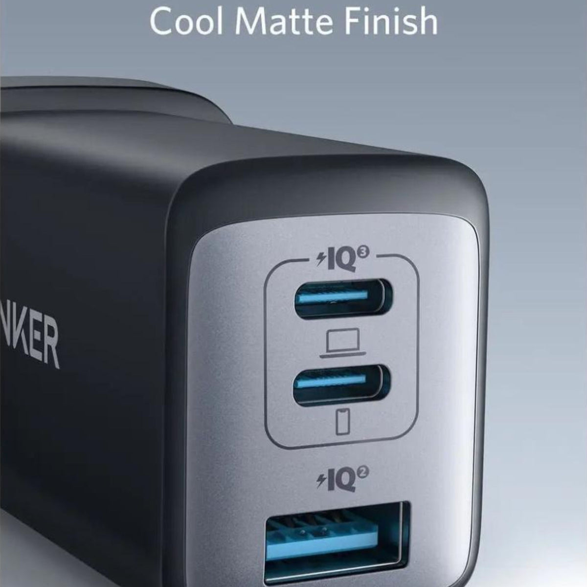 Anker High-Speed 3-in-1 Charger 65W - Black