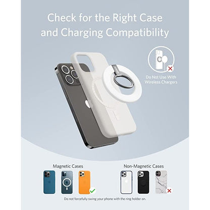 Anker Magnetic Finger Grip - White