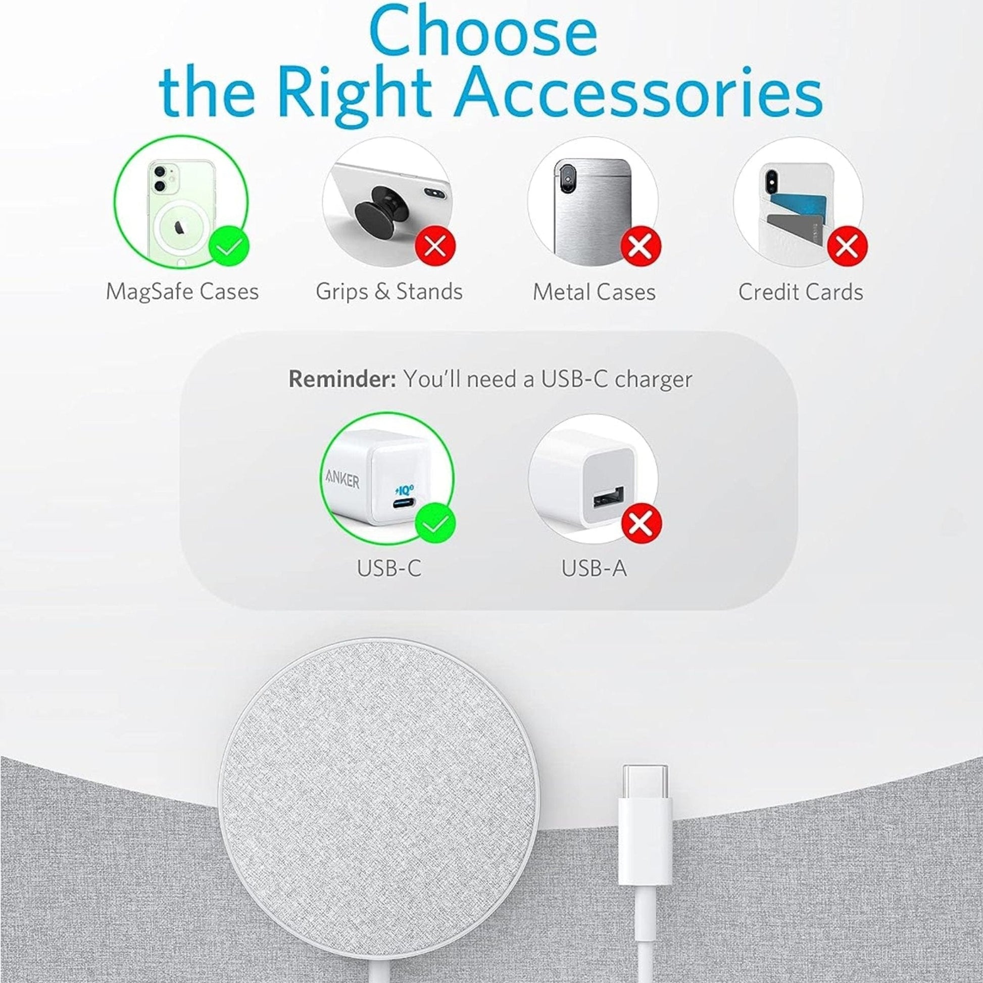 Anker Magnetically Charge And Use