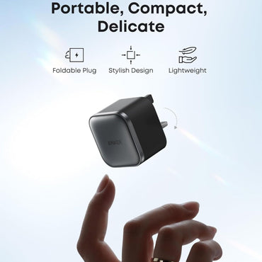 Anker Nano Charger 45W with USB-C Cable - Black