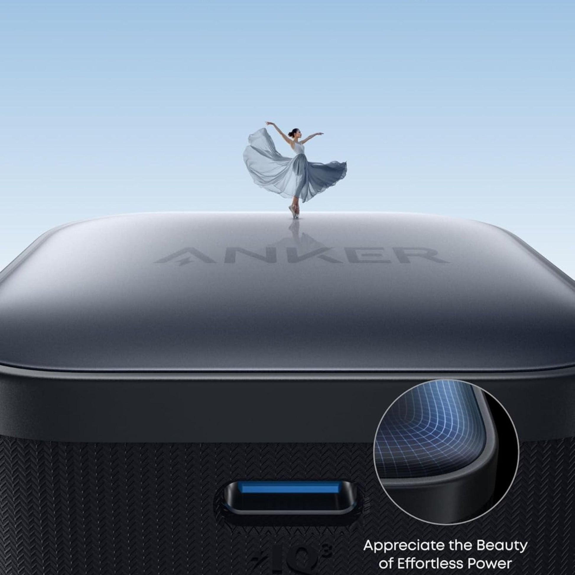 Anker Nano Charger 45W with USB-C Cable - Black