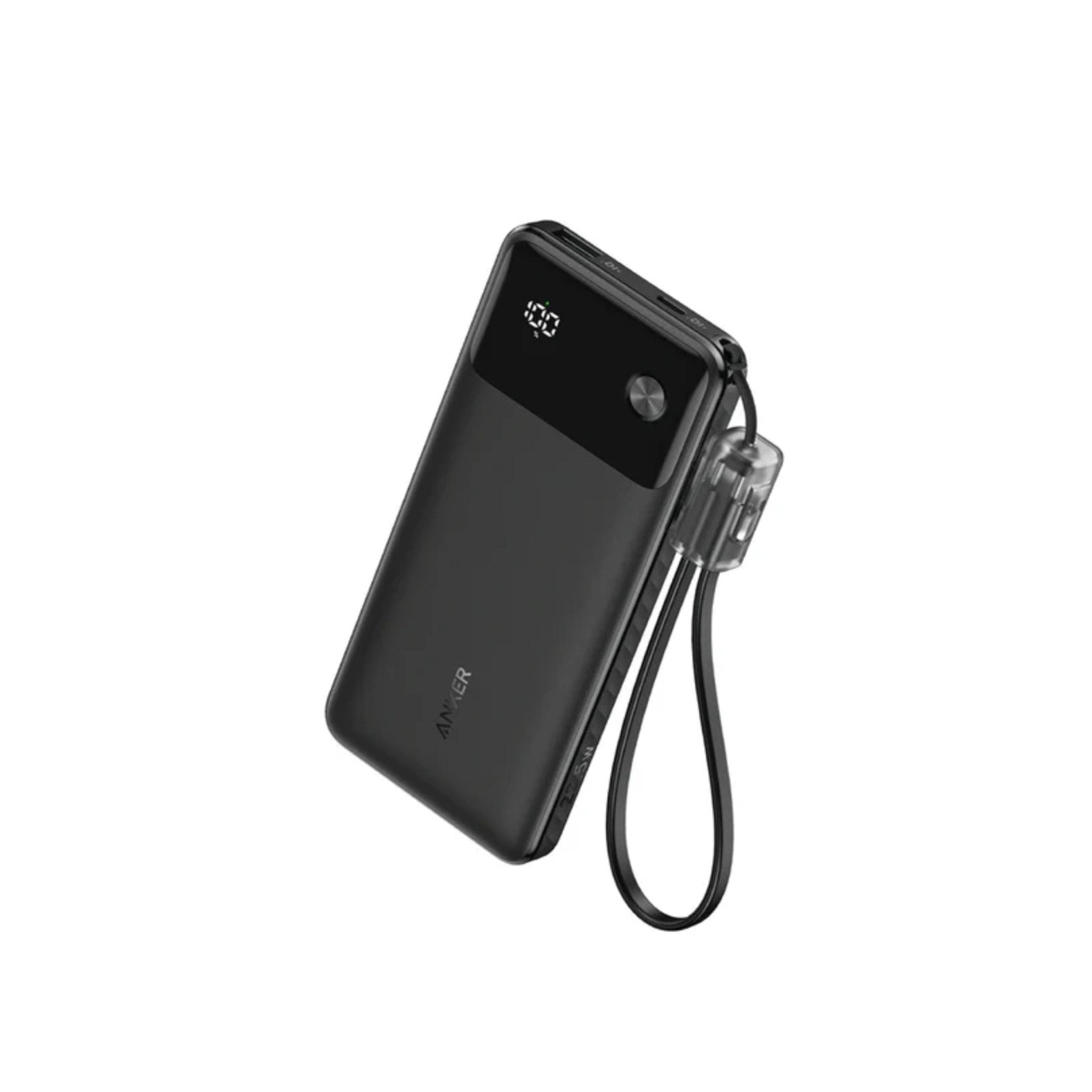 Anker Pocket-Sized Power Boost 22.5W 10000mAh Powerbank + USB-C to USB-C Cable - Black